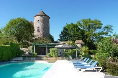 Image de Château with Pool & Golf Course