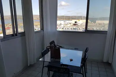 Image de Jolie studio loggia à Frontignan plage avec vue.