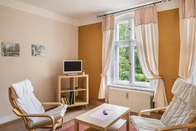 Image de Appartement 'Ferienwohnung 2 Mit Hund' avec terrasse et jardin partagés