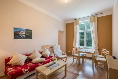 Image de Appartement 'Ferienwohnung 8' avec terrasse et jardin partagés