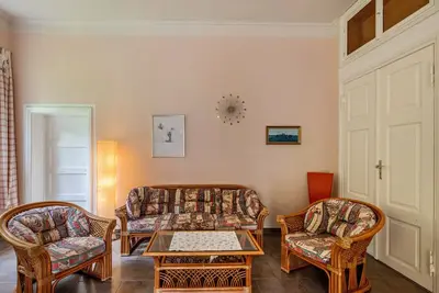 Image de Appartement 'Ferienwohnung 10 - Barrierefrei' avec terrasse privée et jardin partagé