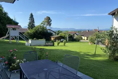 Image de Appartement 'Ferienwohnung Haus Bauer' avec vue sur les montagnes, terrasse privée et Wi-Fi