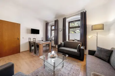 Image de Appartement 'Urlaub Zwischen 17 TĂĽrmen' avec balcon
