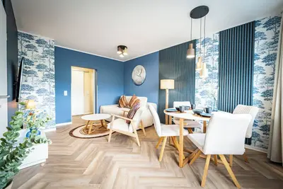Image de Zauberhafte Ferienwohnung in Barby Balkon mit Elbblick am Elbe-saaleradweg