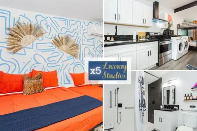 Image de Explore Downtown Vegas: 5 Units, Sleeps 21 & Games