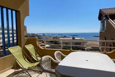 Image de Alizea Beach - A 50m de la plage, appartement pour 6 personnes vue mer.