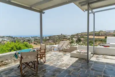 Image de Studio 'Sifnos 7' avec vue sur la mer, Wi-Fi et climatisation