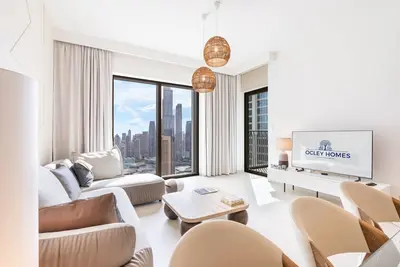 Image de Beautiful Home on 45th Floor w\/ Full Burj View