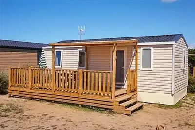 Image de Mobil-home | Comfort | 3 Ch. | 6 pers. | Terrasse surélevée | A/C | Tv