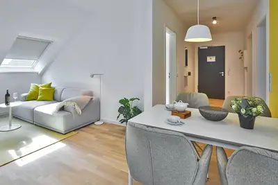 Image de Dream vacation apartment with 14 m² balcony and beach chair on the island of Langeoog