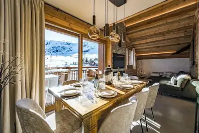 Image de Duplex pour 6/8 personnes dans une résidence neuve au pied des pistes