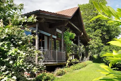 Image de Maison de vacances 'Ferienhaus Im Grünen' avec terrasse privée et Wi-Fi