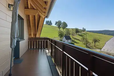 Image de Appartement \"Landleben Deluxe\" avec vue sur les montagnes, terrasse partagée et Wi-Fi