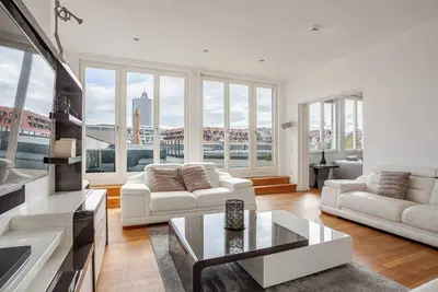 Image de Luxury penthouse Leipzig Markt\/ Thomaskirche with 5 comfortable double bedrooms