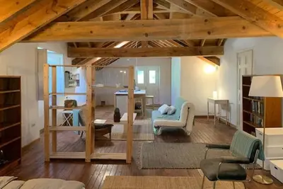 Image de independent Loft within an artistic house in Cercedilla