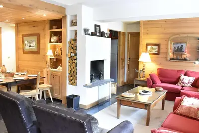 Image de Appartement familial 12 pers. avec balcon, cheminée, proche pistes et commerces à Méribel