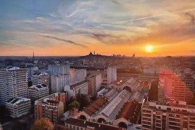 Joli T2 avec vue imprenable sur Paris