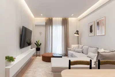 Image de Elegant Athens Apartment | 2 Bedrooms | Apartment Shihandai | Wonderful Base for Business Travelers, Couples, Friends on Holiday | Koukaki | Acropolis