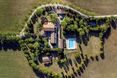 Nerbona Maison de campagne toscane à usage exclusif entre Sienne et Florence