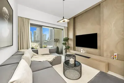 Image de Burj Khalifa Dubai Mall | 2 Pools | Fireplace | 2b