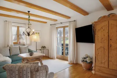 Image de Appartement de vacances \"Frühholz - Kreuzeck\" avec vue sur montagne, balcon et Wi-Fi