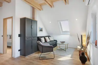 Image de Appartement \"Sonnenblume\" avec jardin partagé, balcon et Wi-Fi
