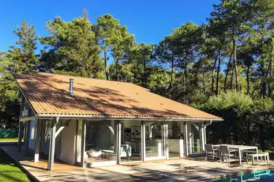 Image de Villa Hossegor Avec Piscine Pour 10 Personnes