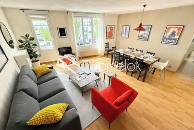 Image de Grand appartement Cosy- Terrasse - 50m de l’océan
