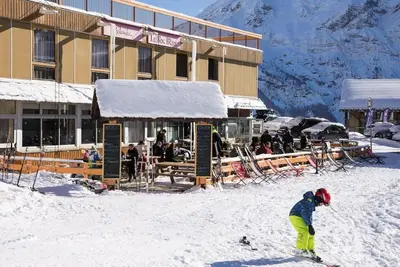 Image de Centre station, vue montagne, télévision, casier à ski, 25-30m², Orcières Merlette 1850