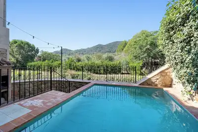 Maison de campagne 'Ca L'Arcadi - Alforja' avec vue montagne, piscine privée et Wi-Fi