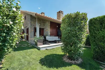 Image de Maison de campagne \"Casa Biescas\" avec vue sur la montagne, Wi-Fi et climatisation