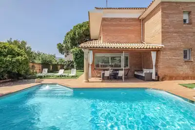 Image de Villa 'Masnou' avec vue sur la mer, Wi-Fi et climatisation