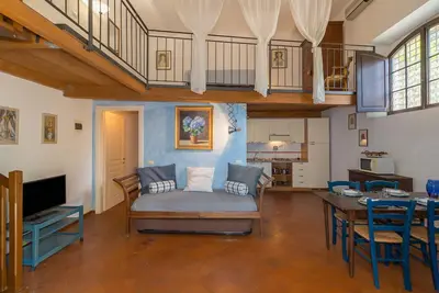 Image de Appartement 'Villa I Tigli - Iris' avec piscine partagée, Wi-Fi et climatisation