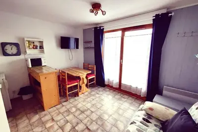 Image de Studio cabine au pied des pistes avec parking et Wifi