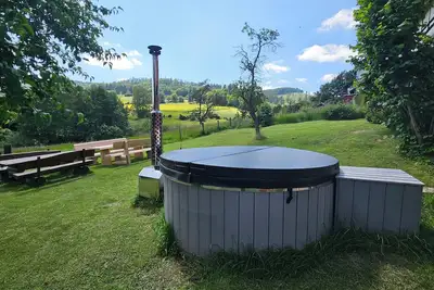 Image de Alte Schreinerei, Modernisiert Fachwerkhaus mit Fernblick auf die Berge 12-16 P
