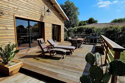 Image de Villa Ananké, \nÀ 5mn de la plage, villa cocon sur le bassin d'Arcachon!