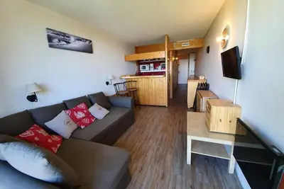 Image de 12ème étage, balcon, télévision, 30m², Les Arcs