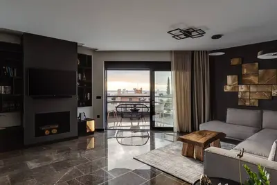 Image de Luxury Athens Apartment |Zenith Residence |  2 Bedrooms | Modern Décor | Large Balcony with Panoramic Views | Alimos