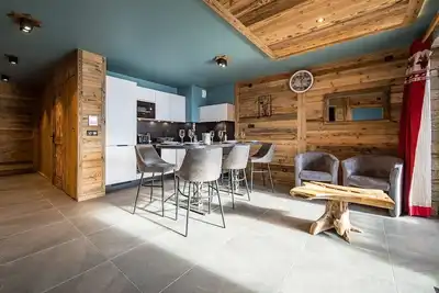Image de Appartement 6 personnes avec sauna dans une résidence neuve au pied des pistes