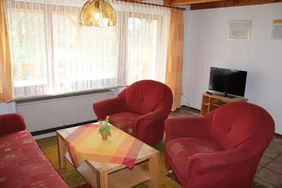 Image de 3-room vacation apartment Baindtlehof, shower/Wc, 70 sqm, ground floor - Miller's Biohof