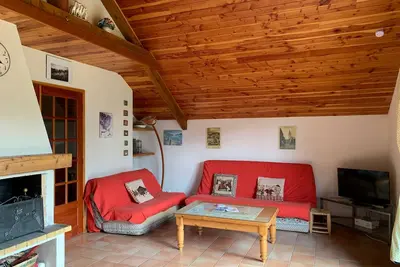 Image de Chalet pour 8 personnes avec jardin privatif et balcon à Pra-Loup