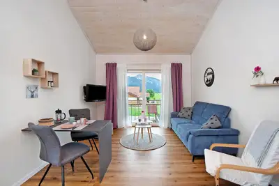 Image de Appartement 'Ferienwohnung Junge' avec vue sur les montagnes, balcon et Wi-Fi