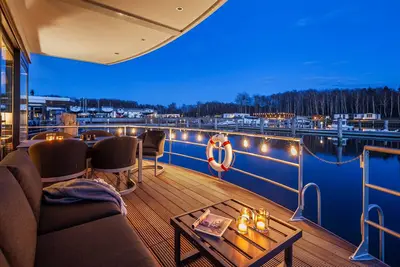 Image de Maison de vacances 'Chalet Am Meer' avec terrasse privée, Wi-Fi et climatisation