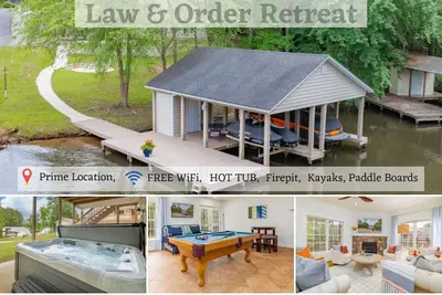 Image de New! Family time. Hot Tub, Pool Table, Firepit, Dock, Kayaks. Screened Porch