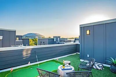 Rooftop Oasis | Luxury Next to At&T + Globe Life