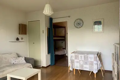 Image de Studio lumineux pour 4 pers avec balcon à Pra-Loup 1500