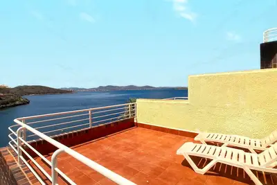 Image de Terrasse spectaculaire face à la mer à Cala del Pino