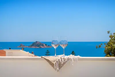 Villa-Villa-Douche-Vue mer-Villa Pedralonga