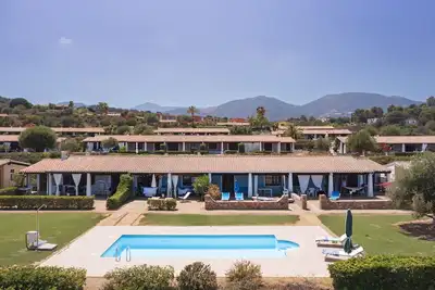 Image de Appartement 'Casa Dalby' avec piscine partagée, terrasse privée et climatisation