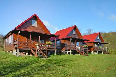 Image de Maison en bois à Lubin près du lac Wicko